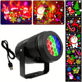 Snowflake Christmas LED Night Projector Light
