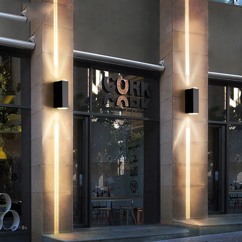 Outdoor LED Warm Light Sconce