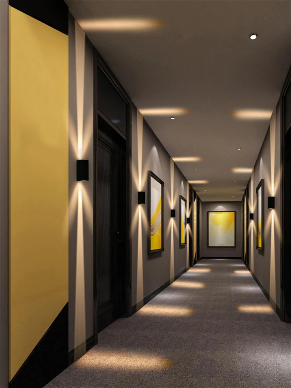Outdoor LED Warm Light Sconce