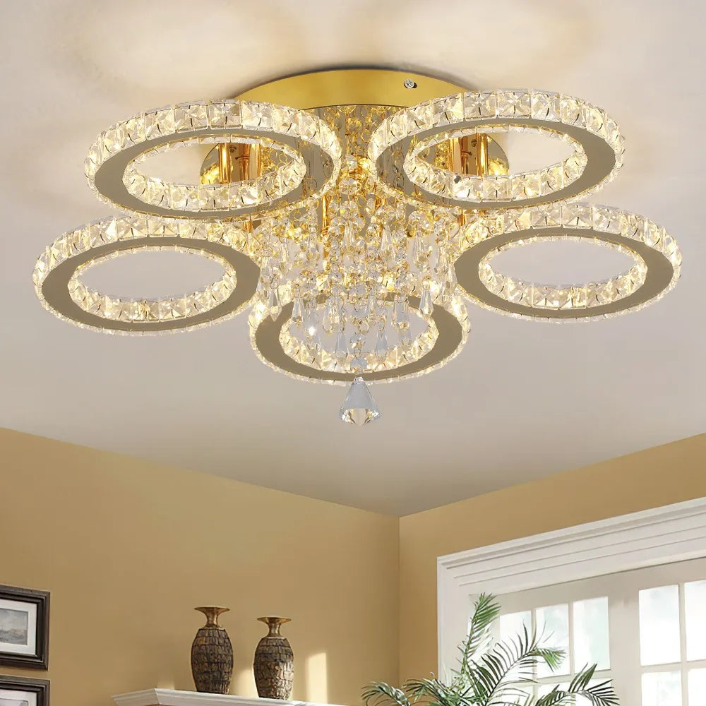 LED Luxury Crystal Chandelier