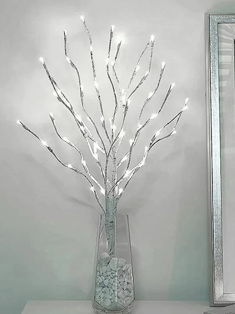 White Birch Branch Light LED