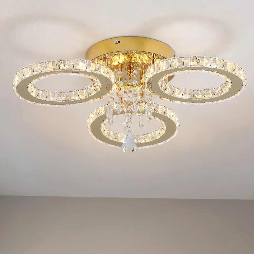 LED Luxury Crystal Chandelier