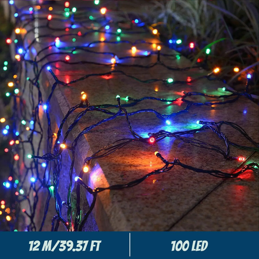 5M-32M LED Solar Powered Outdoor Christmas Fairy Lights