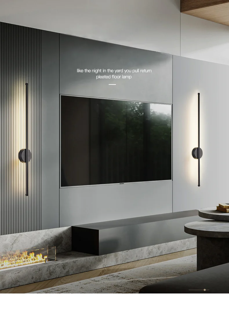 Long Sleek LED Indoor Light Fixture