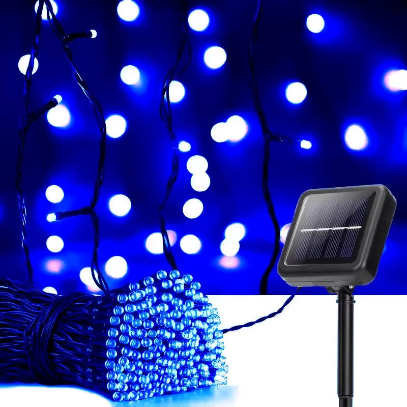 5M-32M LED Solar Powered Outdoor Christmas Fairy Lights