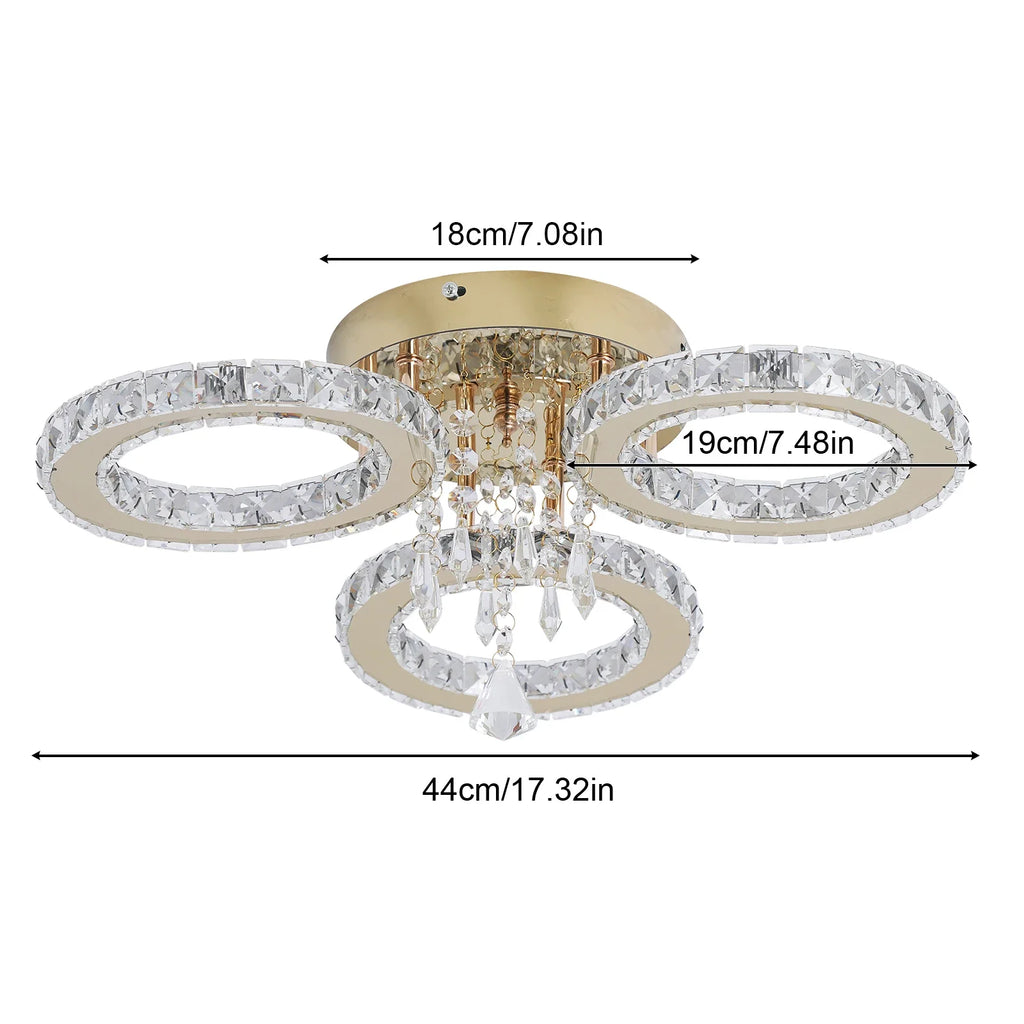 LED Luxury Crystal Chandelier