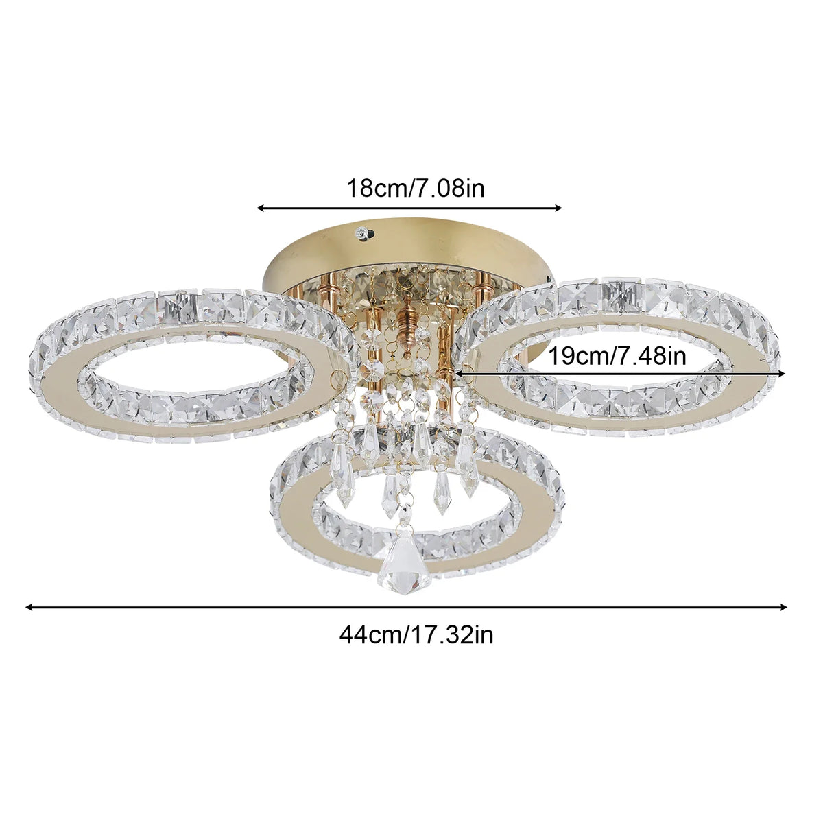 LED Luxury Crystal Chandelier