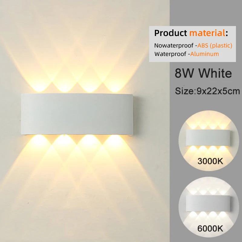 LED Outdoor Wall Mounted Light