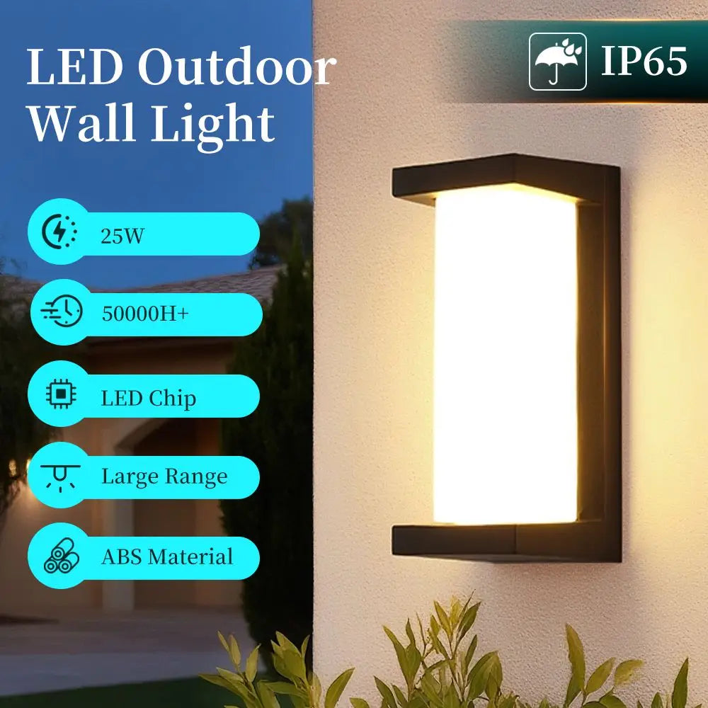 LED Energy Saving Outdoor Wall Light