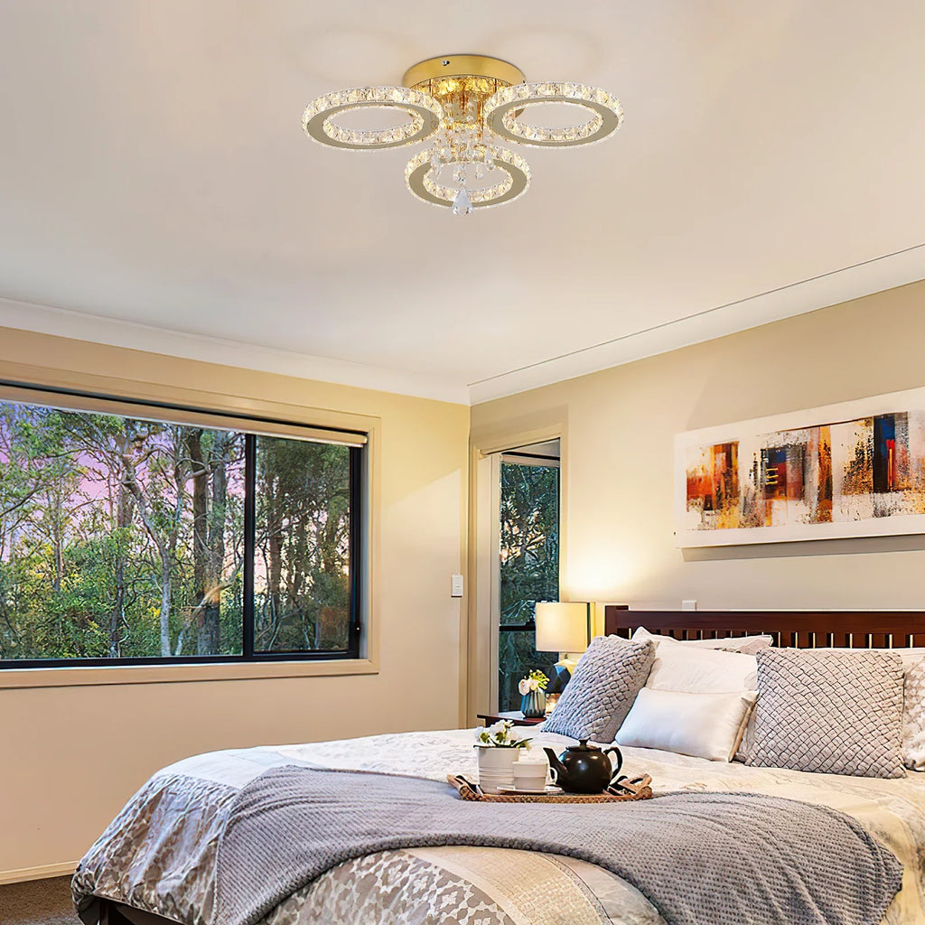LED Luxury Crystal Chandelier