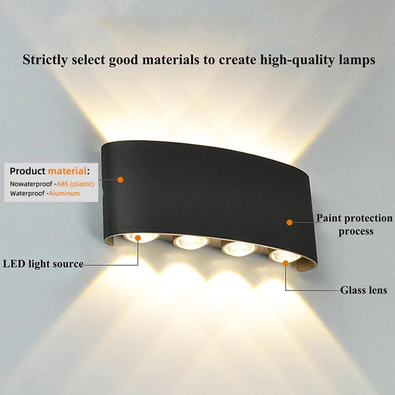 LED Outdoor Wall Mounted Light