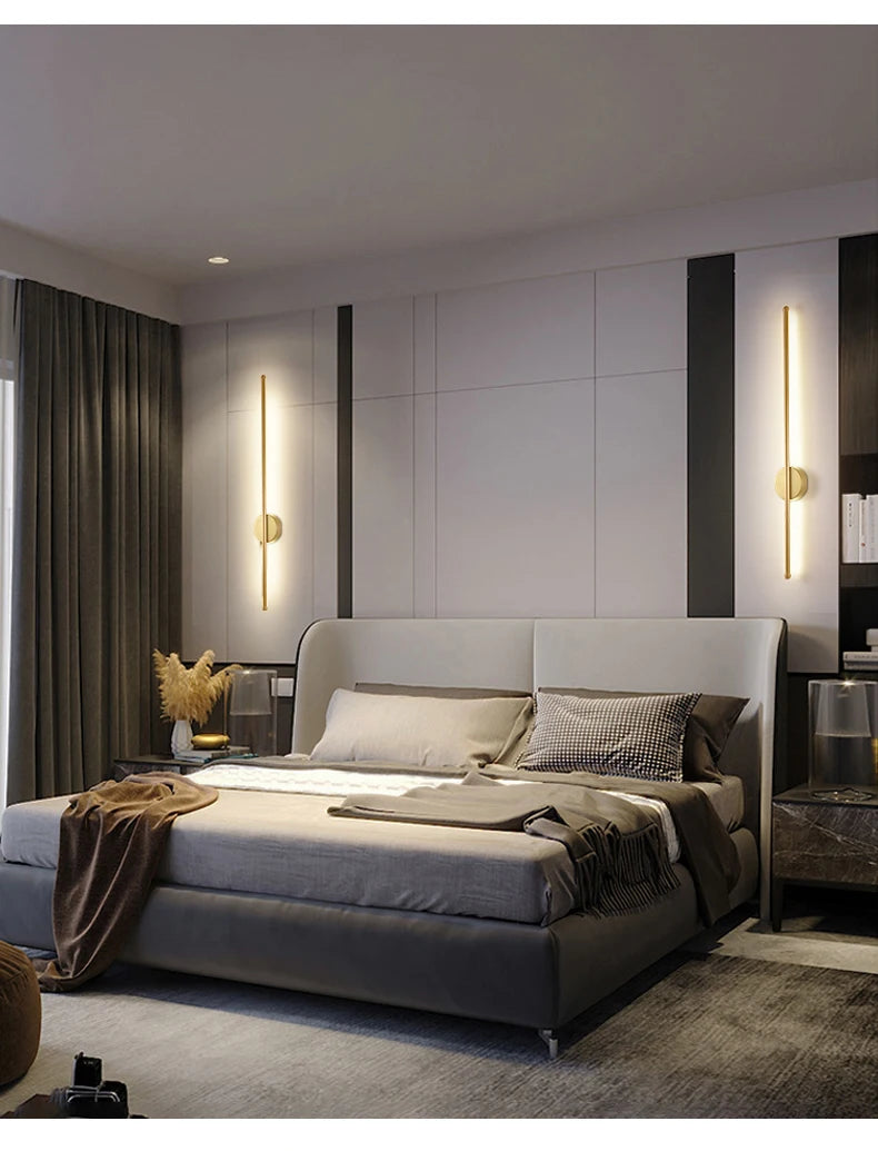 Long Sleek LED Indoor Light Fixture