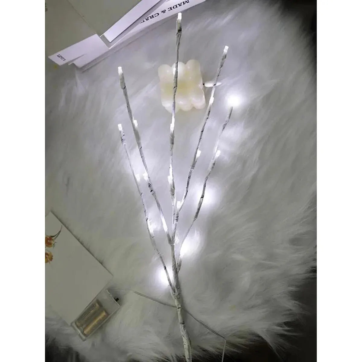 White Birch Branch Light LED