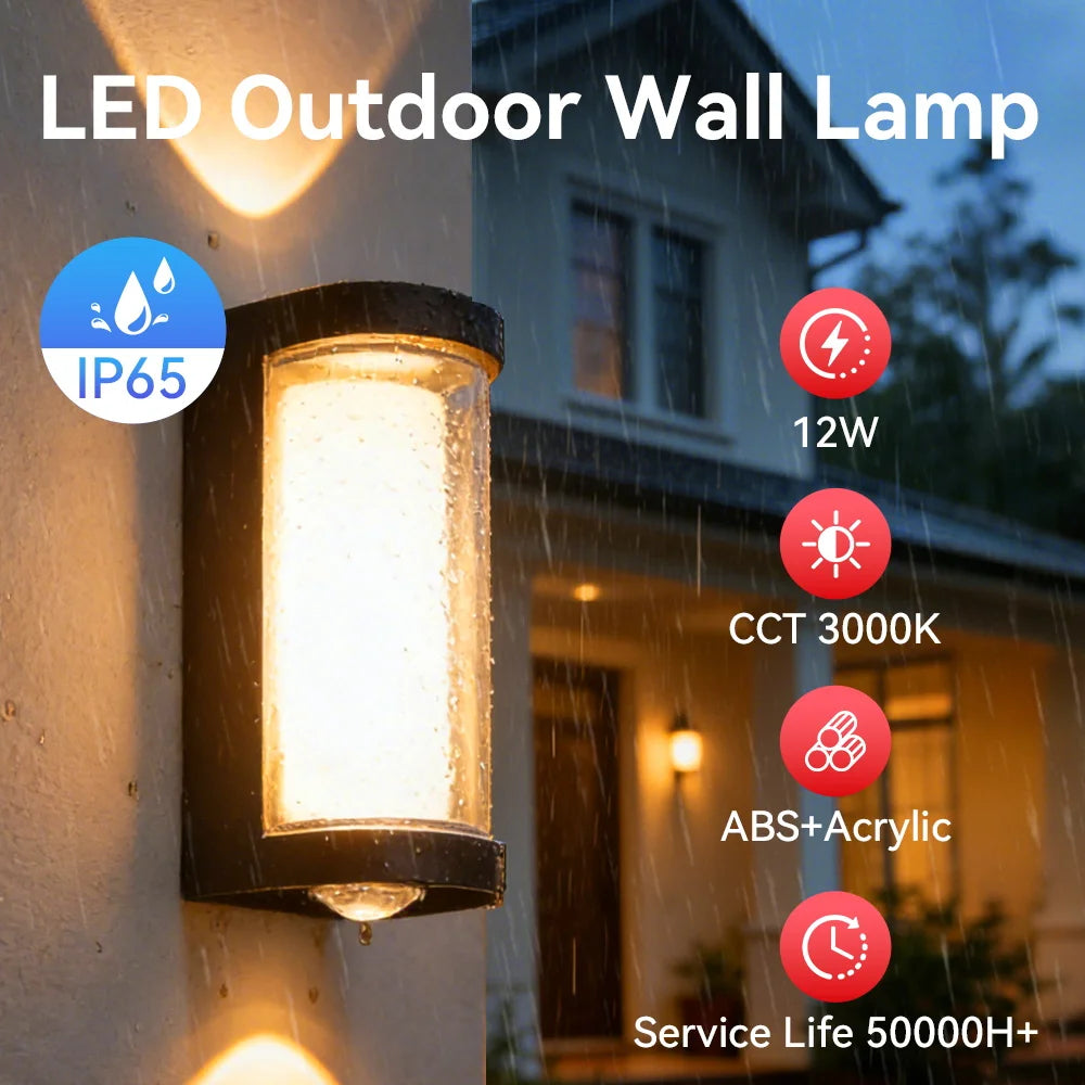 LED Energy Saving Outdoor Wall Light